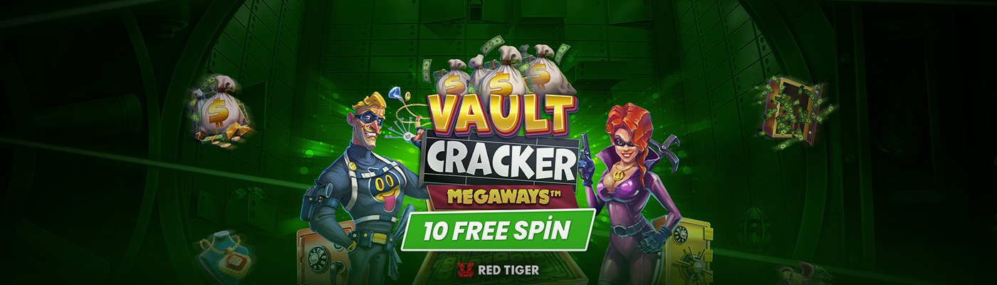 MEGA HAZİNELERE FREE SPİNLERLE ULAŞ vault cracker megaways